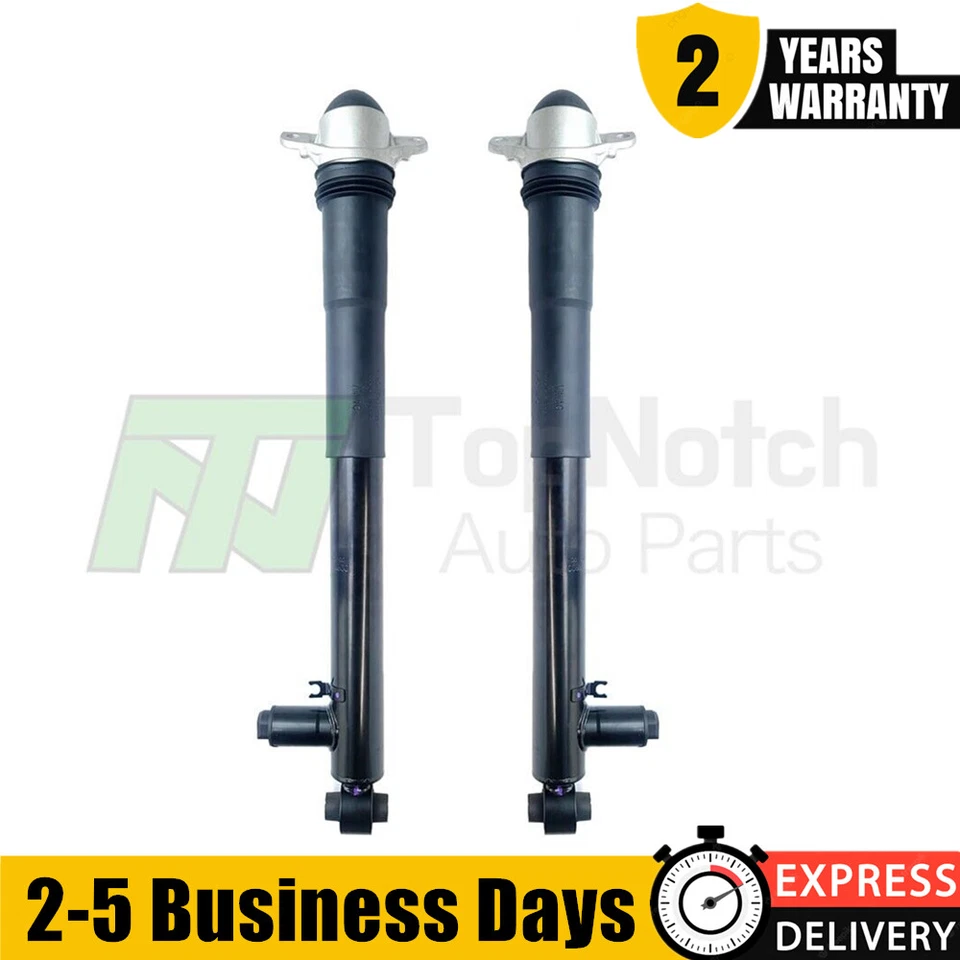 Pair Rear Shock Absorber Struts Electronic For VW Golf MK7 R GTI Seat Leon 2015- - Image 1 of 4