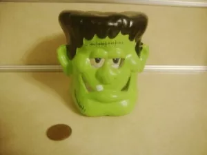 Sammlerstück MONSTER Porzellan/Keramik FRANKENSTEIN Halloween Kerze oder Weihrauch! - Bild 1 von 6