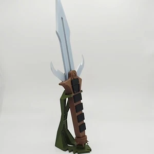 Replica coltello Star Trek Klingon D'k Tahg - pezzo da esposizione oggetto di scena cosplay stampato in 3D - Foto 1 di 10