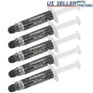 (5-pack) Silver Thermal Grease CPU Heatsink Compound Paste Syringe 5X - Picture 1 of 3