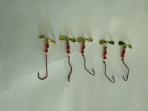 5 Suzies Spinner Slow Death Mayfly Rigs Messing - Bild 1 von 1