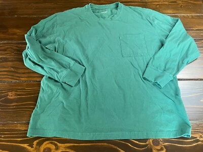 Scandia Woods Shirt, Men's Plus Size 2XL, Green, Pullover, Crew Neck - Image 1 of 4