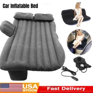 Aufblasbares Luftbett SUV Auto Reise Camping Matratze Rücksitz mit Pumpe & 2 Kissen - Bild 1 von 12