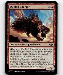 FOIL - MTG Quilled Charger 139 - Outlaws of Thunder Junction - Imagen 1 de 1
