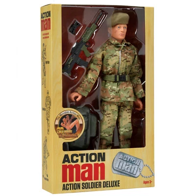 Action Man Action Soldier Deluxe Posable Figure ( 14022) - Hasbro - image 1 of 4