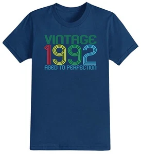 Mens 30th Birthday T-Shirt Vintage Perfection 1993 2023 Men's 30 Years Gift - Picture 1 of 12