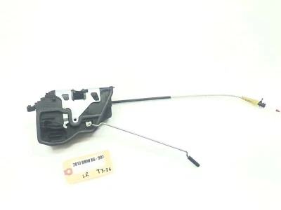 BMW X6 E71 2008-2014 Conjunto de actuador de cerradura de puerta trasera del conductor izquierdo OEM. Foto 1 de 4