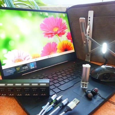 XL SET Asus GU502 15Zoll 144Hz HIGH END GAMING GTX l 32GB RAM HEXA i7 I 2TB SSD - Bild 1 von 4