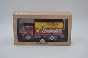 DIE CAST 1/43 " OM SUPER ORIONE I SERIE 1954 MIELE AMBROSOLI " CAMION DEAGOSTINI - Foto 1 di 1
