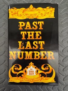 Past the Last Number by Shaw, Rama L. 1988 1st Edition HCDJ Book Novel - Bild 1 von 12