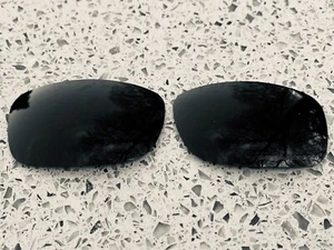 LENTES DE REPUESTO NEGRAS DE CARBONO POLARIZADAS GRABADAS PARA OAKLEY FIVES CUADRADAS Y 3.0 - Imagen 1 de 3