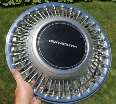 (1) Cubierta de rueda tapacubos de alambre Plymouth Voyager 470B 1989 1990 14" 4284904 Foto 1 de 4