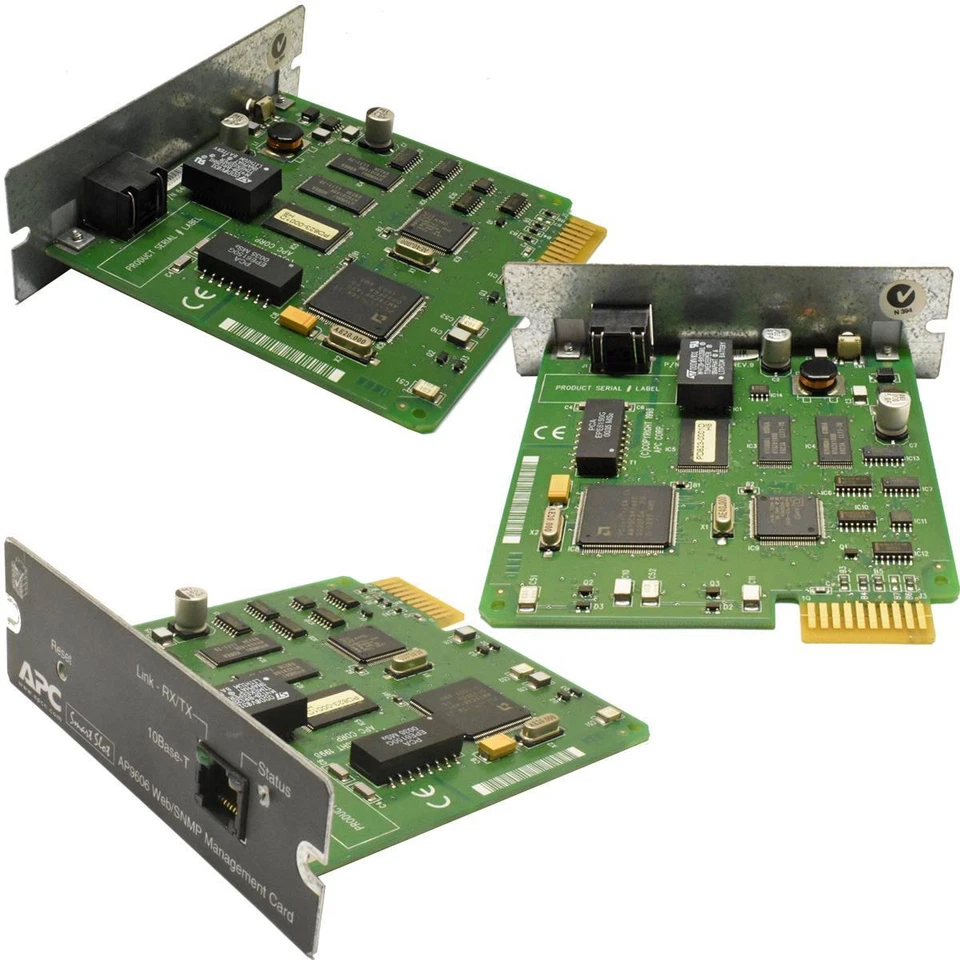 APC AP9606 Gruppo di continuità Smart Slot Web / SNMP Network Management Card... - Immagine 1 di 4