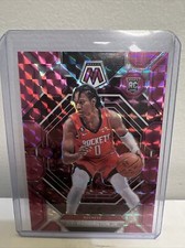 Tyty Washington Jr. RC /149 Pink Prizm 2022-23 Panini Mosaic Rockets