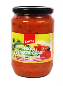Emelja Zucchinipueree Samorskaja 670ml Икра кабачковая заморская - Bild 1 von 1