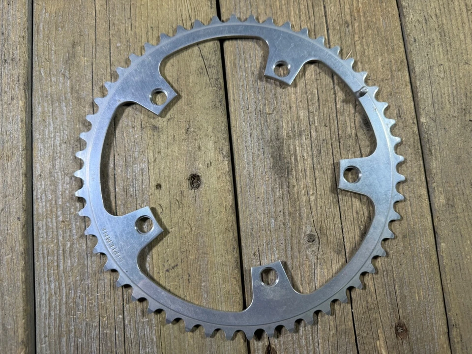 Plato GIPIEMME 52T 5 Brazos 144 BCD Vintage Bicicleta Aleación Foto 1 de 4