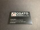 YOU ONLY LIVE TWICE  OSATO BUSINESS CARD PROP JAMES BOND OO7 MEMORABILIA,’ Only £1.75 on eBay