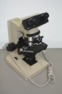 ^ Nikon Alphaphot YS Microscope W/ 4x Objectives (100x 40x 10x 4x) #X559 - Picture 1 of 13
