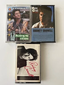 Rodney Crowell Street Language Keys To The Highway Collection Cassette Tapes - Picture 1 of 15
