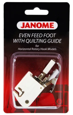 Janome Even Feed Foot w/Quilt Guide 5-7mm for Sewing Machines  #200311003 - Image 1 of 2