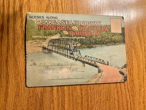 16 Vintage Foldout Postcards Franklin, Oil City & Tyrone, PA - Picture 1 of 12
