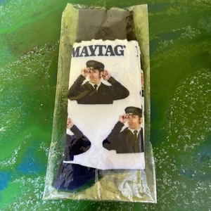 Maytag Repairman Socks NEW Appliance Washer Dryer Dishwasher Freezer Novelty - Picture 1 of 3