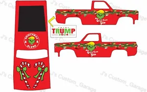 Trump 83 Silverado 1/64 Custom White Toner Water Slide Decals For Hot Wheels - Bild 1 von 1