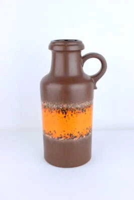 XL Scheurich Fat Lava Keramik Vase Henkelvase 407-35 Höhe 35,5 cm - Bild 1 von 4