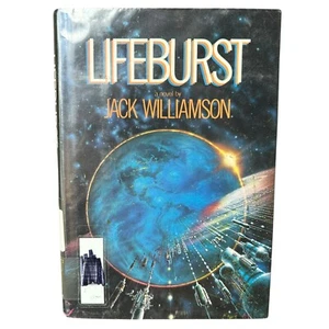 LIFEBURST Jack Williamson Ex-Library 1984 1st Ed. Hardcover w/ Dust Jacket - Bild 1 von 8