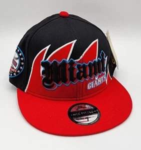 Miami Giants Hat Baseball Cap Fitted 7 NBL Baseball League New Shark Rare - Picture 1 of 10