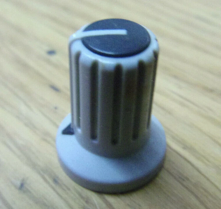 Tascam TM-D8000 mixer round knob black  top S1358 - Image 1 of 1