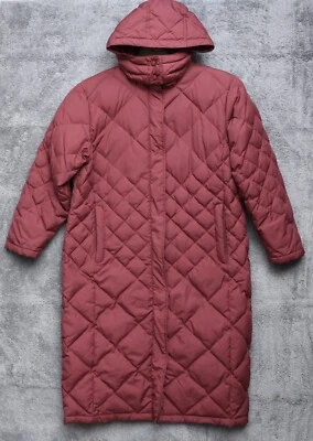 Cabelas Premier Northern Goose Down Puffer Long Hoodie Women's Jacket Size L - Image 1 of 4