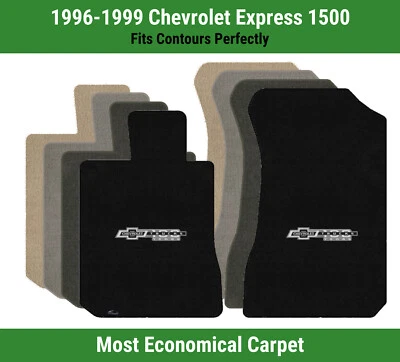 Alfombrillas delanteras Lloyd Velourtex para '96-99 Express 1500 con Chevy Trucks Centennial Foto 1 de 4