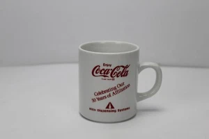 Alco Dispensing System & Coca-Cola Coffee Cup Mug Vintage - Picture 1 of 4