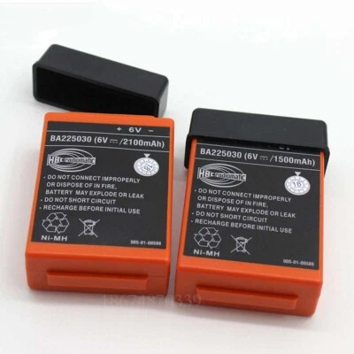 Batería 1500mAh/2100mA BA225030 6V Ni-Mh para grúa HBC remota bomba camión batería Foto 1 de 4