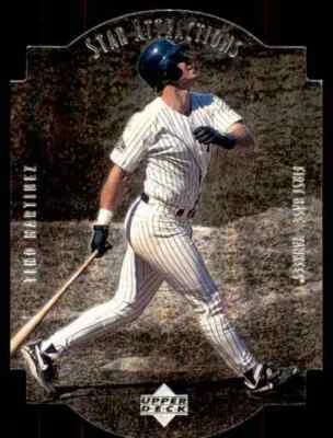 1997 Upper Deck Silver Star Attractions Tino Martinez Yankees #SA8 10=Fs - Image 1 of 2