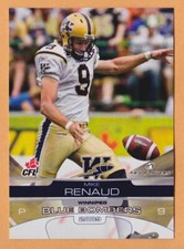 Mike Renaud 2009 Extreme CFL card #98 Winnipeg Blue Bombers  Concordia Stingers