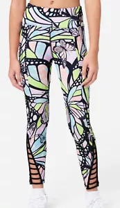 Neu mit Etikett 16p 18p 16 18 plus Justice Hose Leggings Schmetterlinge Tasche Schule Geburtstag - Bild 1 von 7
