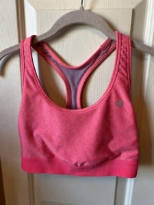 Champion Pink Sports Bra Size Medium Medium Support - Picture 1 of 3