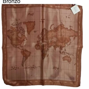 ALVIERO MARTINI 1^CLASSE FOULARD BANDANA GEO SETA - Foto 1 di 54