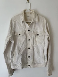 Rag & Bone Men’s Jean Jacket White Size M - Picture 1 of 4