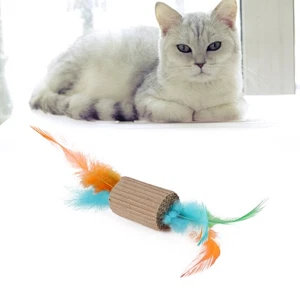 Claw Toys Corrugated Paper Cat Chewing for Cats Supplies - Picture 1 of 11
