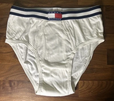 De Colección Tommy Hilfiger Calzoncillos Ropa Interior Para Hombre Talla 34 Blanco Deporte Bandera Logo Banda Foto 1 de 4