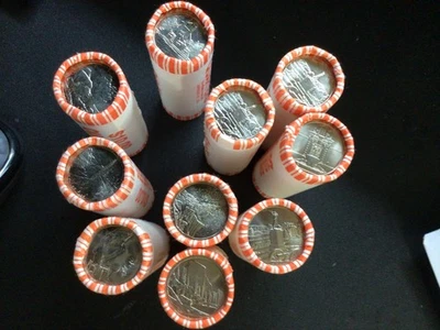 US Park Quarters bank rolls.  Ten different rolls available! - Image 1 of 3