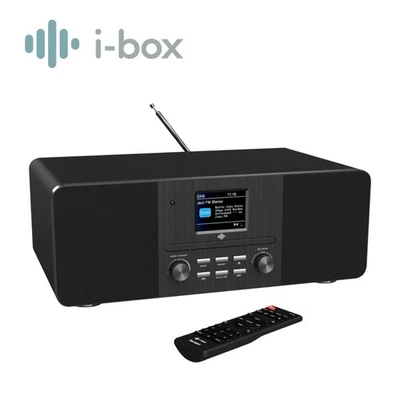 CD Player Hifi System i-box Tempo Bluetooth Speakers DAB+ Radio FM Radio MP3 - Image 1 of 4