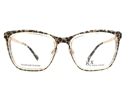 GX by Gwen Stefani Eyeglasses Frames GX087 MUL Black Pink Cat Eye 53-18-140 - Image 1 of 4