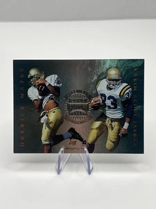 1996 Playoff Absolute - Quad Series Karim Abdul-Jabbar, Bobby Engram, Derrick... - Picture 1 of 2