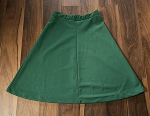 Vintage family fashion by Avon Green Skirt Polyester Size Large Women’s - Picture 1 of 5