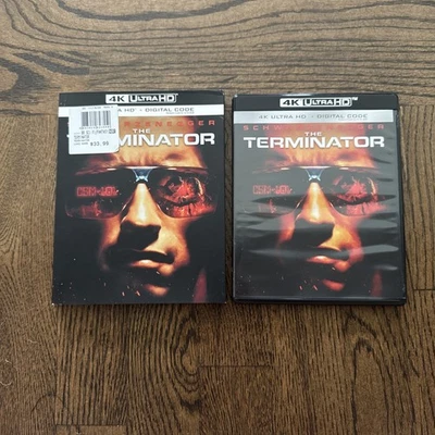 The Terminator (4K Ultra HD, 1984) With Slipcover No Digital - Tested - Image 1 of 4