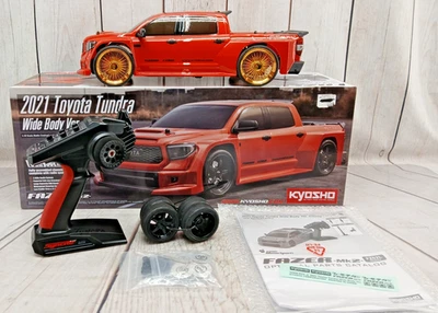 Kyosho Fazer MK2 2021 Toyota Tundra Wide Body Ver. Inferno – Custom Gold Wheels - Image 1 of 4